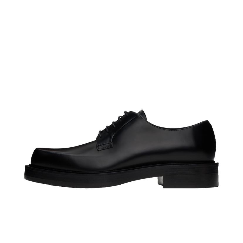 Sneakers och skor LANVIN Banjo Leather Oxfords Svart | FM-SHGY06-CARA-A24