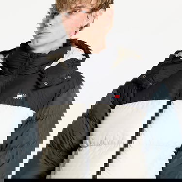 Pufferjacka Tommy Hilfiger Alaska Colorblock Puffer Jacket Beige Beige | DM0DM19639 ACG, 1