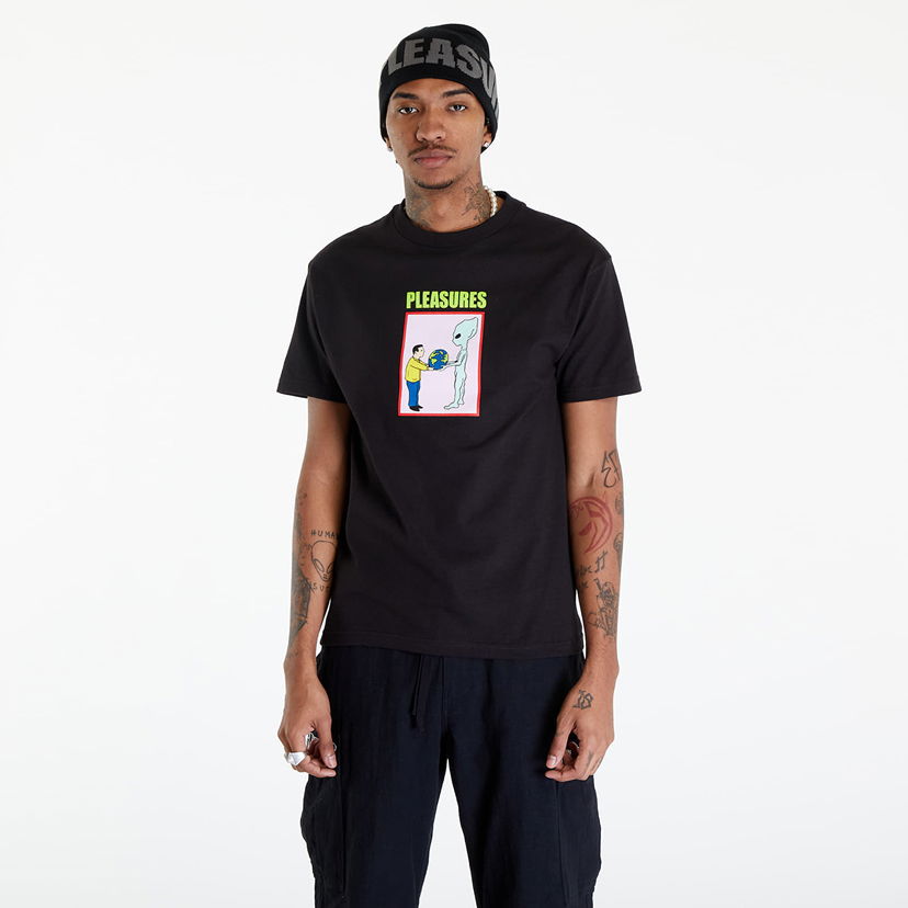 T-shirt Pleasures Gift T-Shirt Svart | P24SP046 BLACK