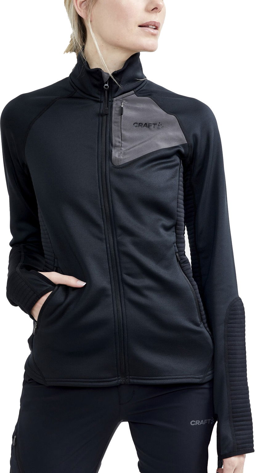 Sweatshirt Craft With Zipper Svart | 1911664-999000