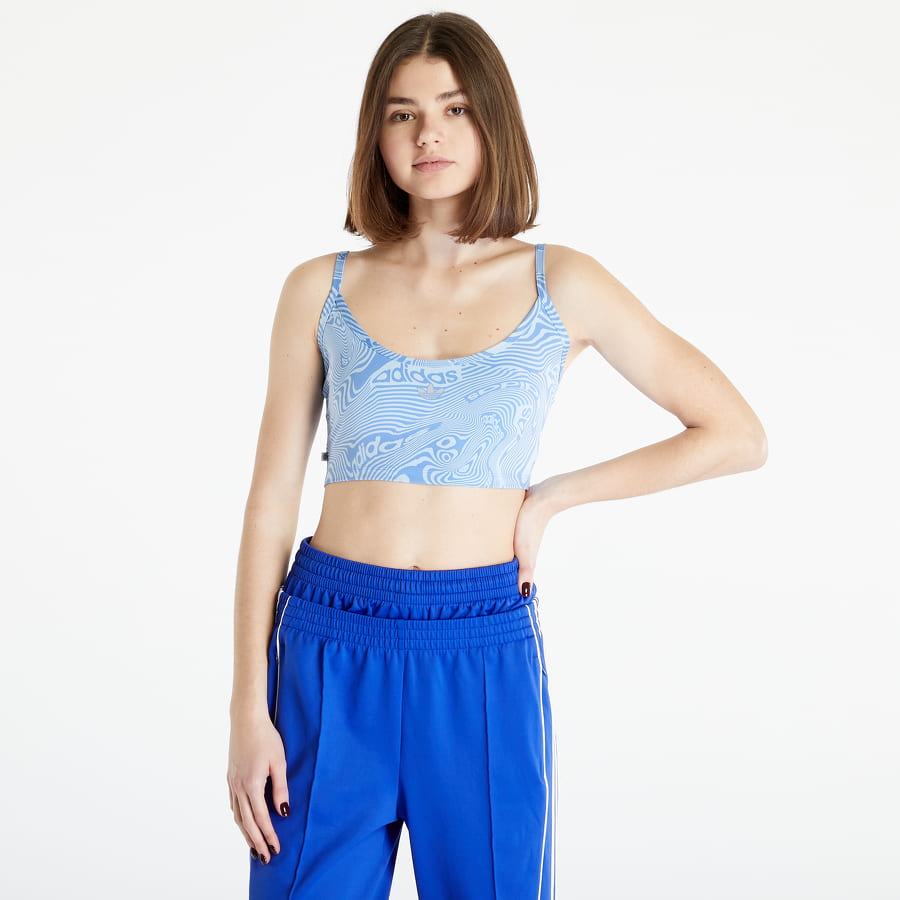 Behå adidas Originals Aop Bra Top Blå | IC2215, 0