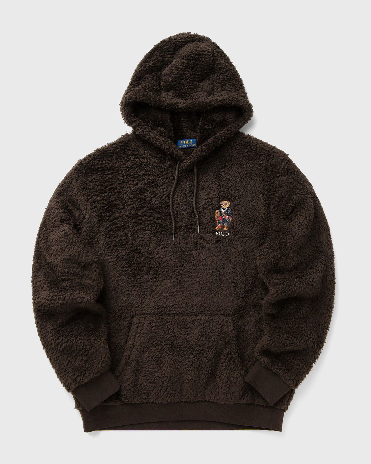 Sweatshirt Polo by Ralph Lauren Fuzzy Polo Bear Hoodie Brun | 710981798001, 0