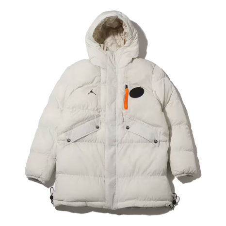 Pufferjacka Jordan Jordan Paris Saint-Germain Parka Vit | DZ2905-072