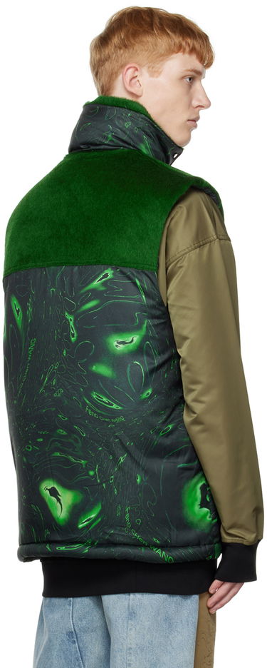 Väst Feng Chen Wang Feng Chen Wang Graphic Down Vest Grön | FUF14VS01, 2