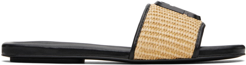 Tillbehör Marc Jacobs Marc Jacobs 'The J Marc Woven' Sandals Svart | 2P3FSA006F05