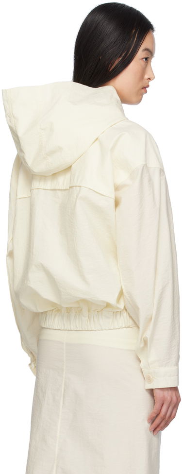 Jacka LEMAIRE LEMAIRE Women's Hooded Button-Up Jacket Vit | OW1067 LF1234, 2