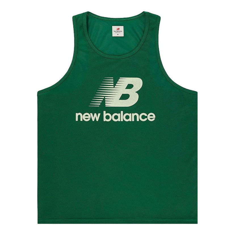 Linne New Balance Made in USA Logo Tank Top Grön | MT31545ECS