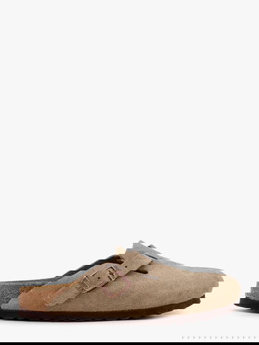 Sneakers och skor Birkenstock Birkenstock Boston Suede Clogs Beige | 060463TAUPE, 0