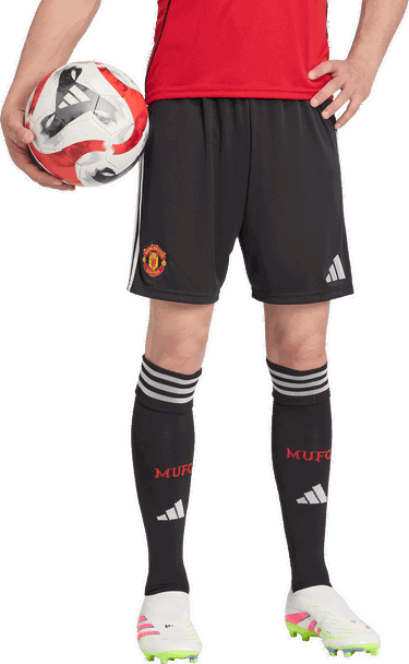 Shorts adidas Performance Manchester United 25/26 Home Shorts Svart | JI7431, 4