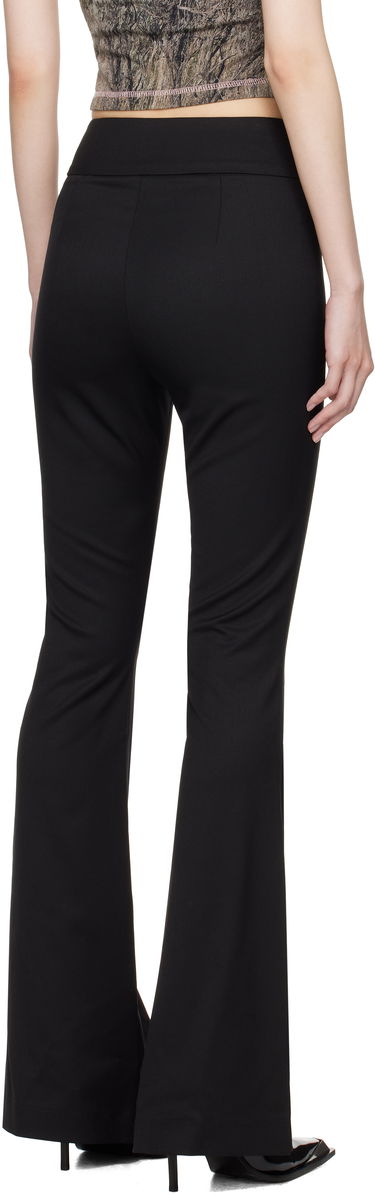 Byxor Diesel Black P-Erseus Flare Trousers Svart | A14390 0PHAL, 2
