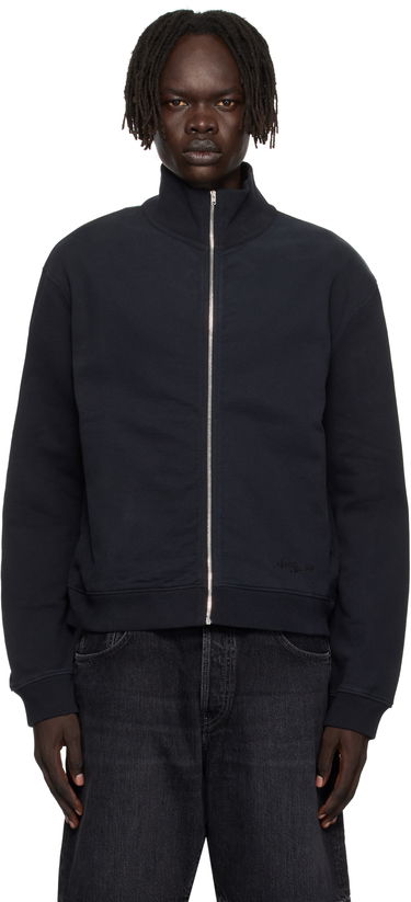 Sweatshirt Acne Studios Acne Studios Zip-Up Sweatshirt Svart | CI0200-, 0