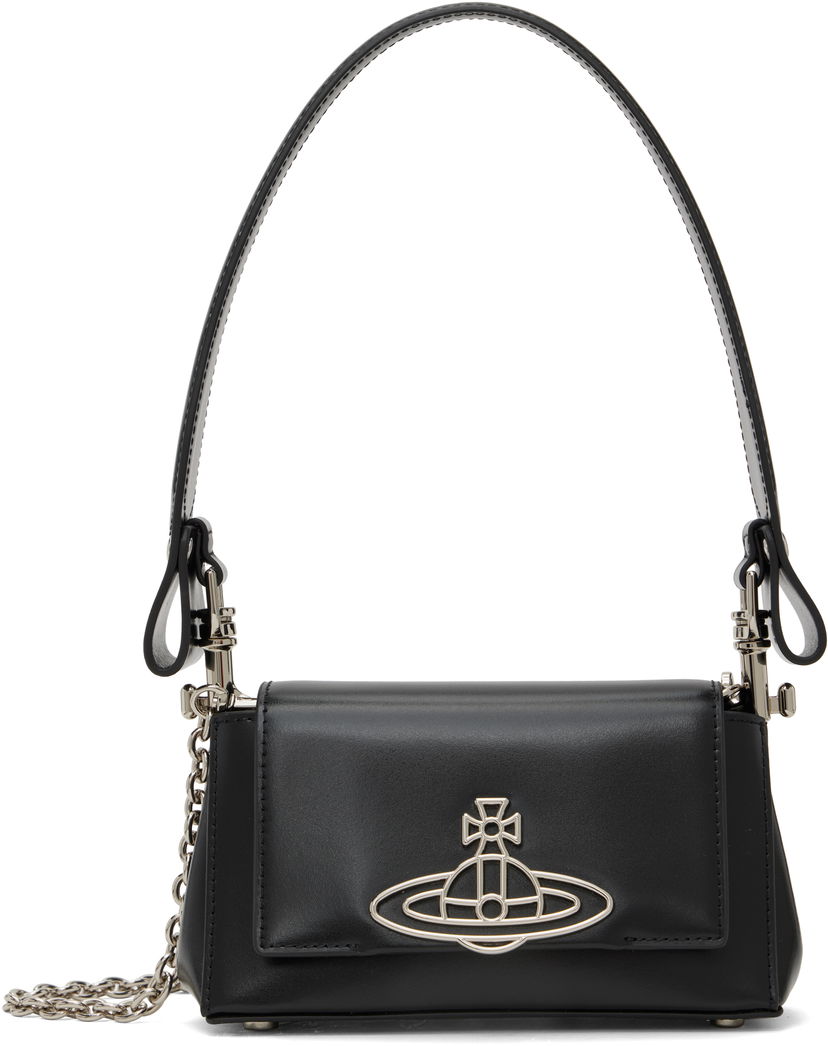 Handväska Vivienne Westwood Vivienne Westwood Hazel Small Shoulder Bag Svart | 4603000IW-L0077-