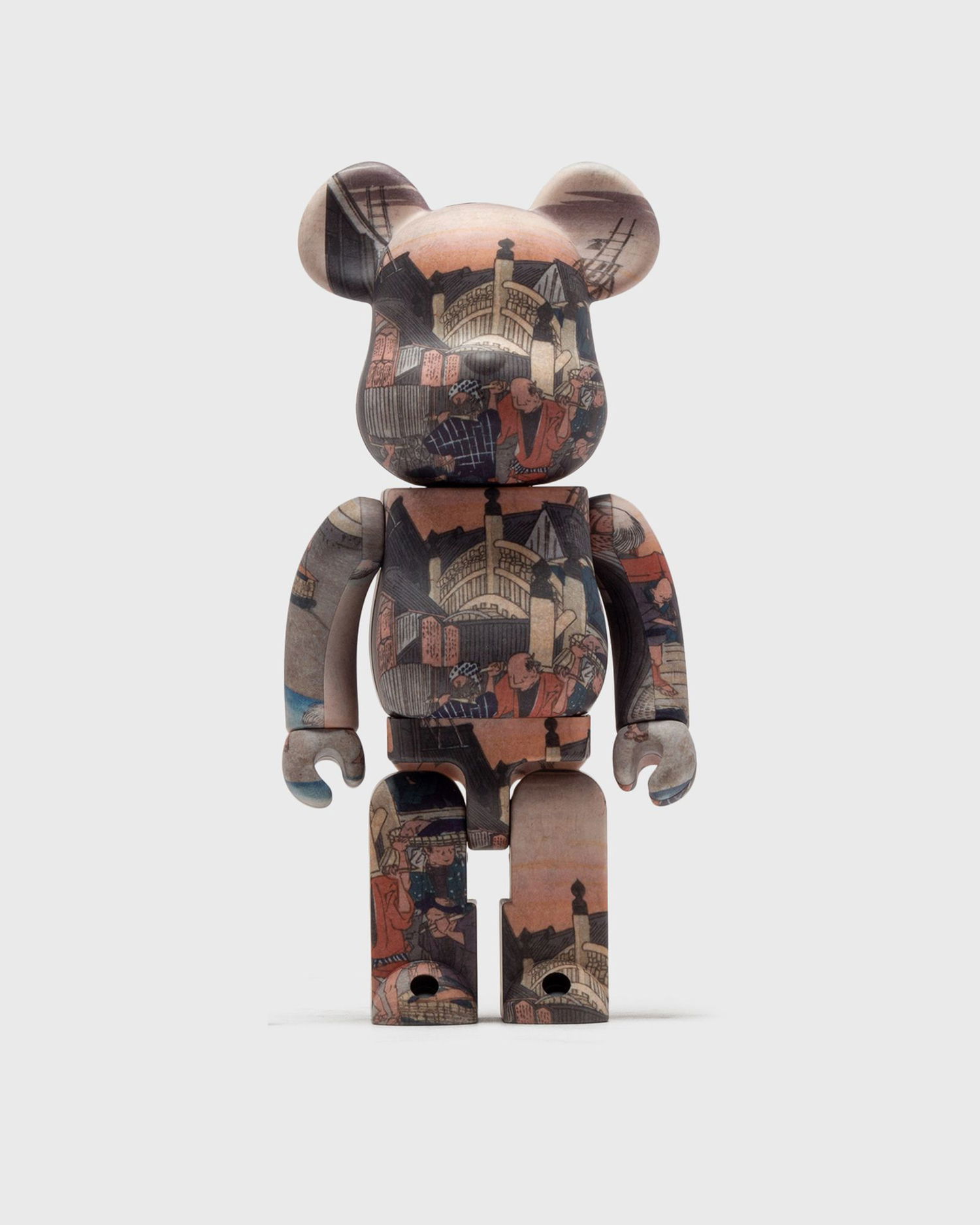 Samlarobjekt Medicom Toy UTAGAWA HIROSHIGE NIHONBASHI 1000% BE@RBRICK Figure Brun | MED1134, 0