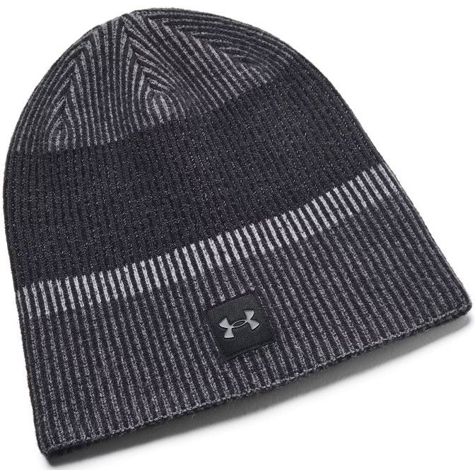 Mössa Under Armour Launch Reflective Beanie Svart | 1386648-001