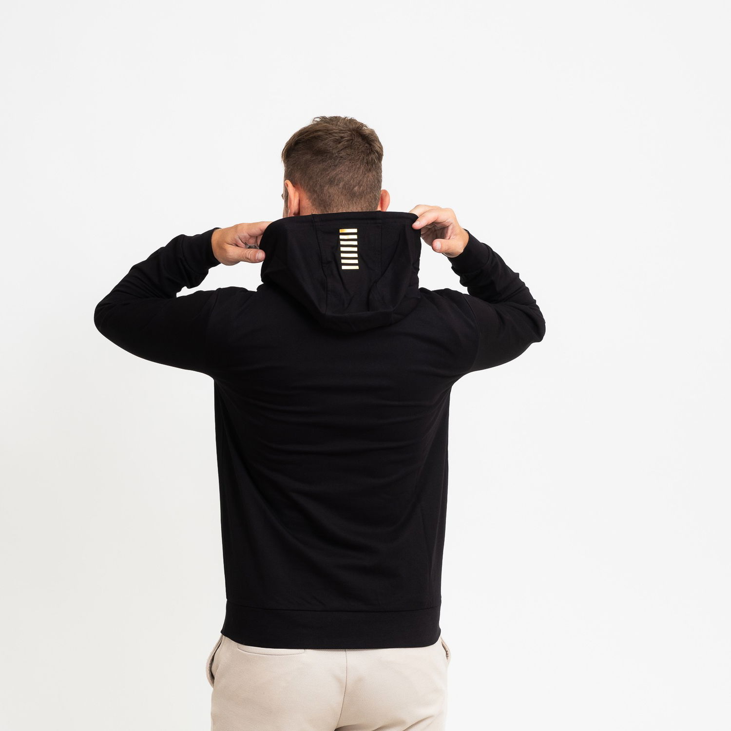 Sweatshirt Emporio Armani Sweatshirt With Logo Svart | 8NPM32-PJVRZ-0208, 1