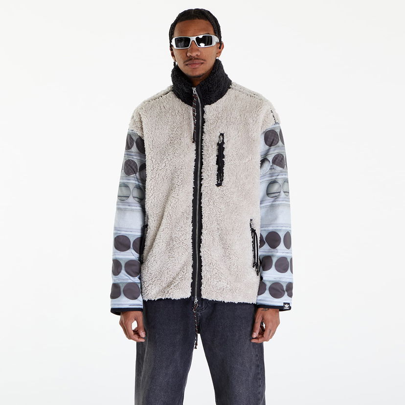 Jacka adidas Originals Song For The Mute x Fleece Jacket UNISEX Beige Beige | IY9514