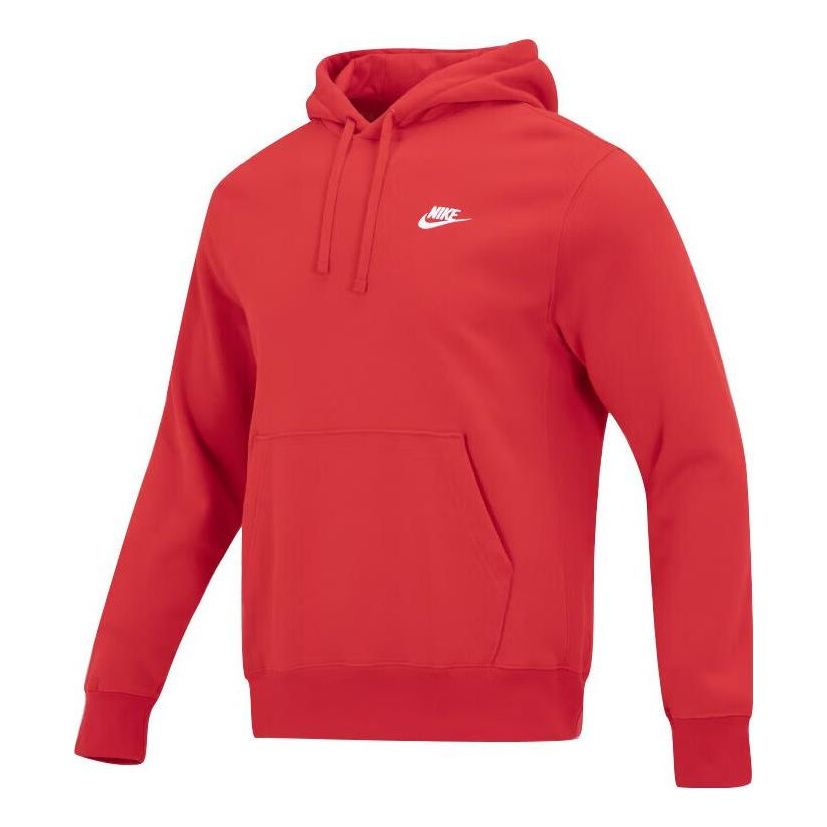 Sweatshirt Nike Sportswear Hoodie Röd | BV2655-657, 0