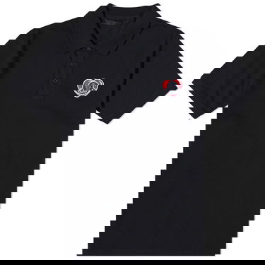 Polotröja Moncler Heart Logo Polo Shirt Svart | 8A000-84556-10-999, 0