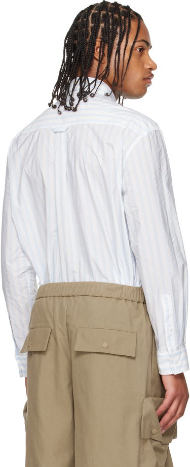 Skjorta Simone Rocha Simone Rocha Easy Striped Shirt Vit | 5394D 1222, 2