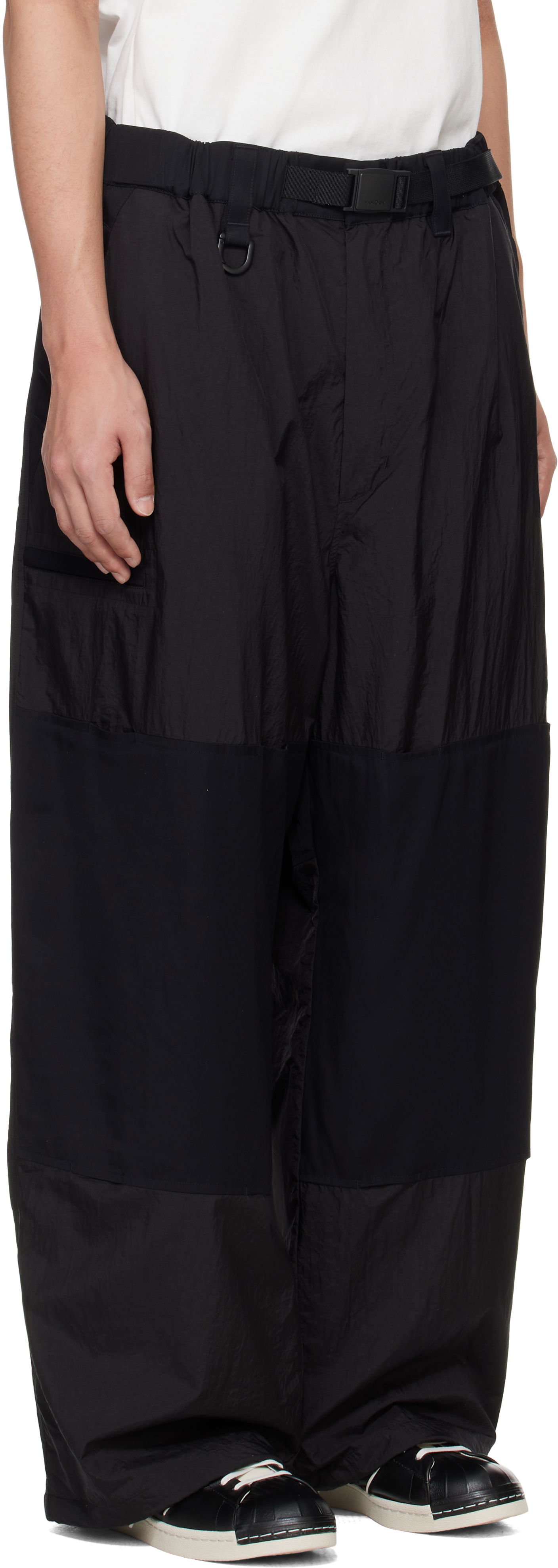 Cargo byxor Y-3 Y-3 Nylon Trousers Svart | JN4910, 1