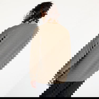 Sweater C.P. Company Lens Crewneck Knit Sweater Grön | 17CMKN052A-110149A, 2