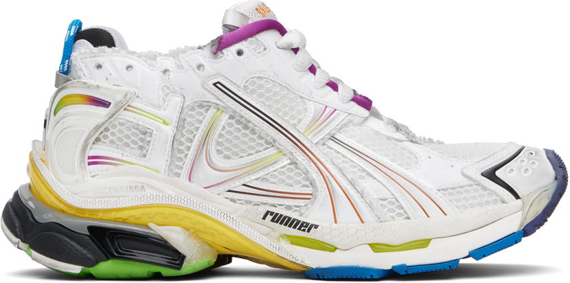 Sneakers och skor Balenciaga Balenciaga Runner Gradient Vit | 772774WRUNG