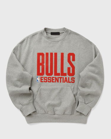 Sweatshirt Fear of God BULLS SPORTS FIT Kanga Pocket Crewneck Grå | 192NB256506F, 1