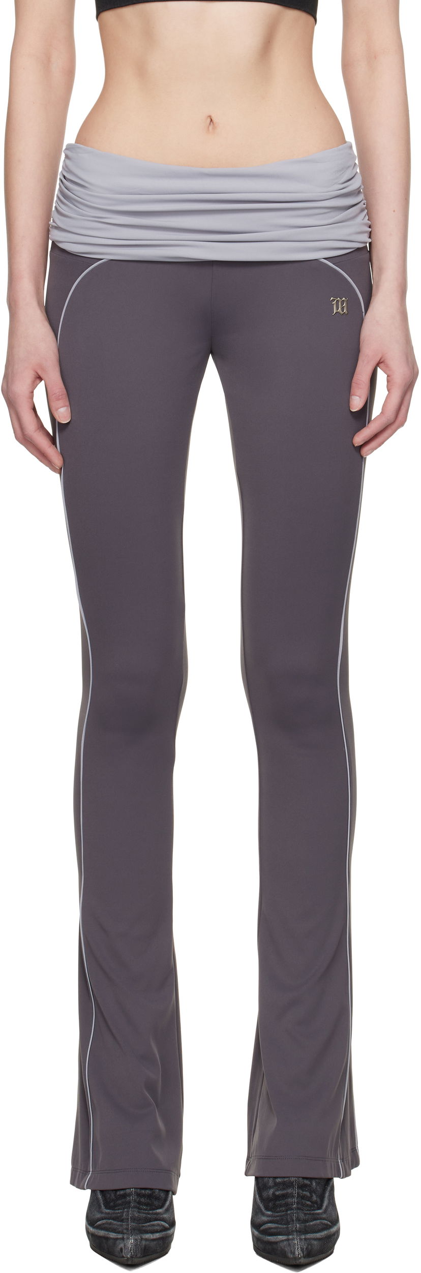 Damasker MISBHV MISBHV Flared Wrapped Sport Pants Grå | 250W309