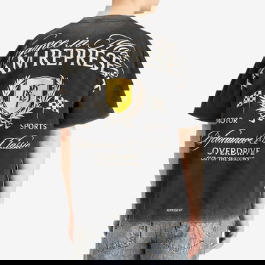 T-shirt Represent Clo Represent Crest T-Shirt Svart | MLM41069-06, 3