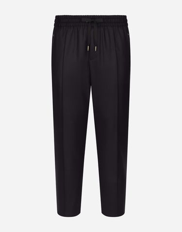 Träningsbyxor Dolce & Gabbana Dolce & Gabbana Wool Jogging Pants Svart | GYACETGI550B0665, 0