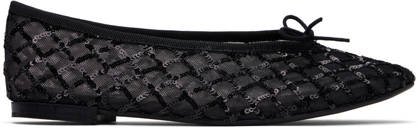 Skovård Repetto Repetto Lilouh Rubber Sole Ballerina Flats Svart | V4096RESEQ