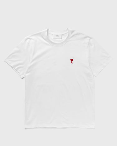 T-shirt AMI T-Shirt Vit | BFUTS001 724 100, 2