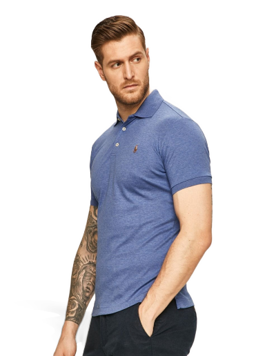 Polotröja Polo by Ralph Lauren Polo Shirt Blå | 710685514006