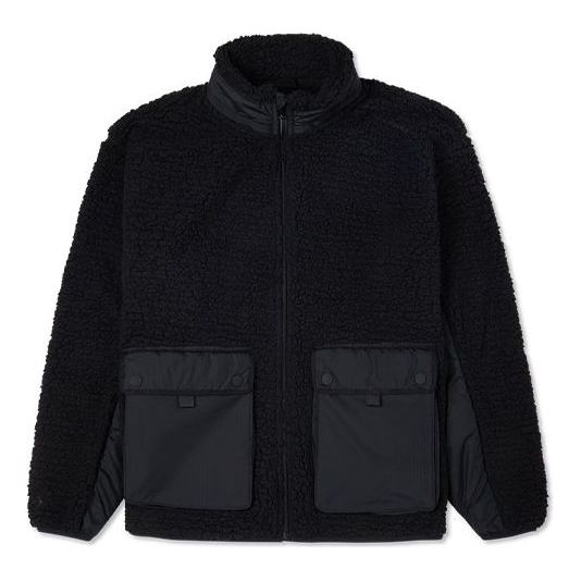 Sweater Converse Sherpa Jacket Svart | 10021937-A02