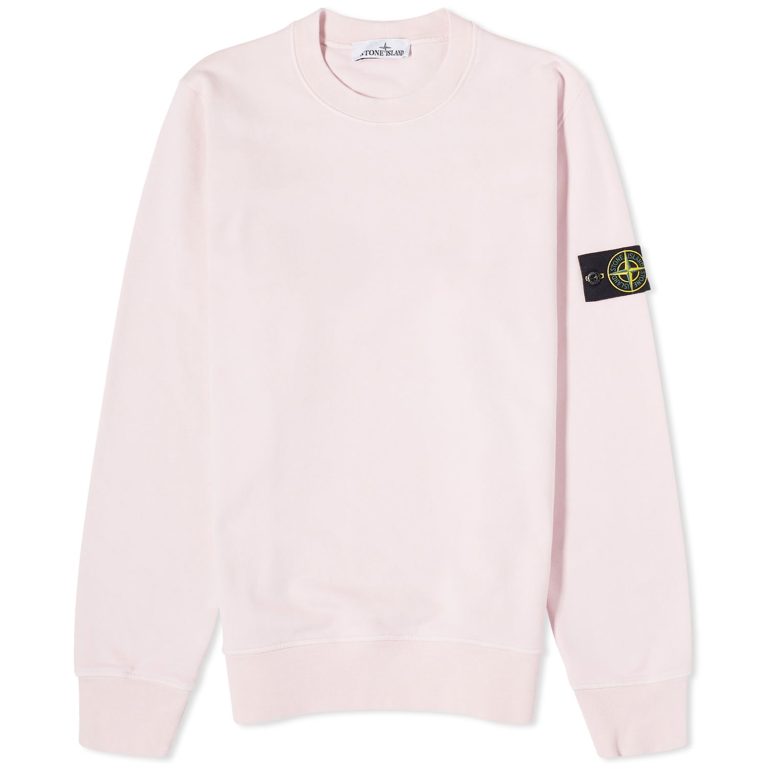 Sweater Stone Island Garment Dyed Crewneck Rosa | 801563051-V0080, 0