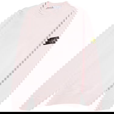 Sweater Stone Island Garment Dyed Crewneck Rosa | 801563051-V0080, 0