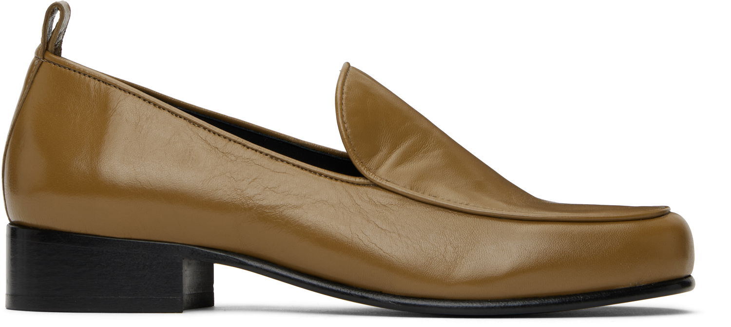 Skovård BY FAR BY FAR Alfred Leather Loafers Brun | MWFFC023LL002BR044PL, 0