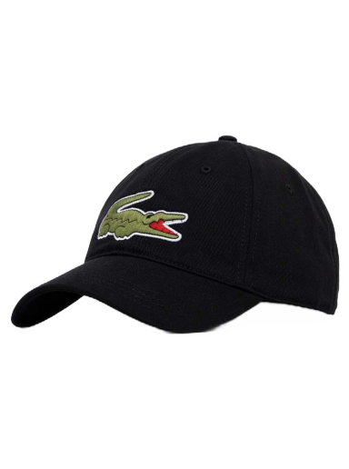 Keps Lacoste Adjustable Organic Cotton Twill Cap Svart | RK9871