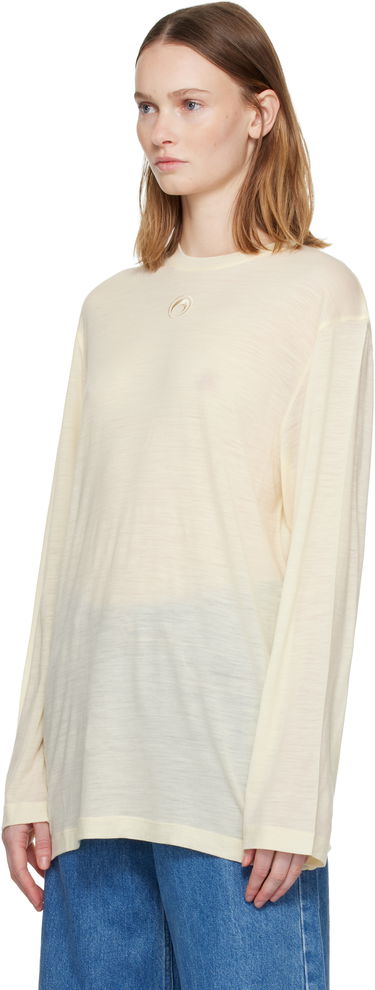 T-shirt Marine Serre Marine Serre Merino Jersey T-shirt Set Flerfärgad | UTT011ARJER0023, 4