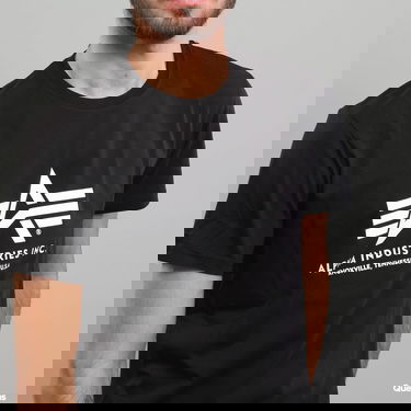 T-shirt Alpha Industries Basic Tee Svart | 100501 / 03, 2