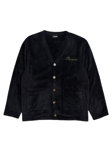 Sweater Pleasures Snorkel Cardigan Black Svart | P23SP010-BLACK
