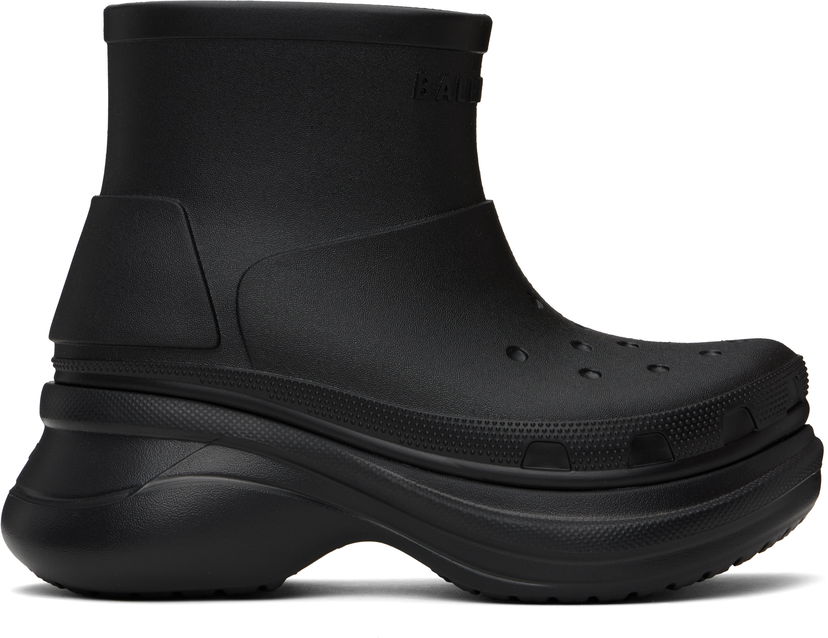 Sneakers och skor Balenciaga Balenciaga Crocs Edition Ankle Boots Svart | 815522 W1S8E