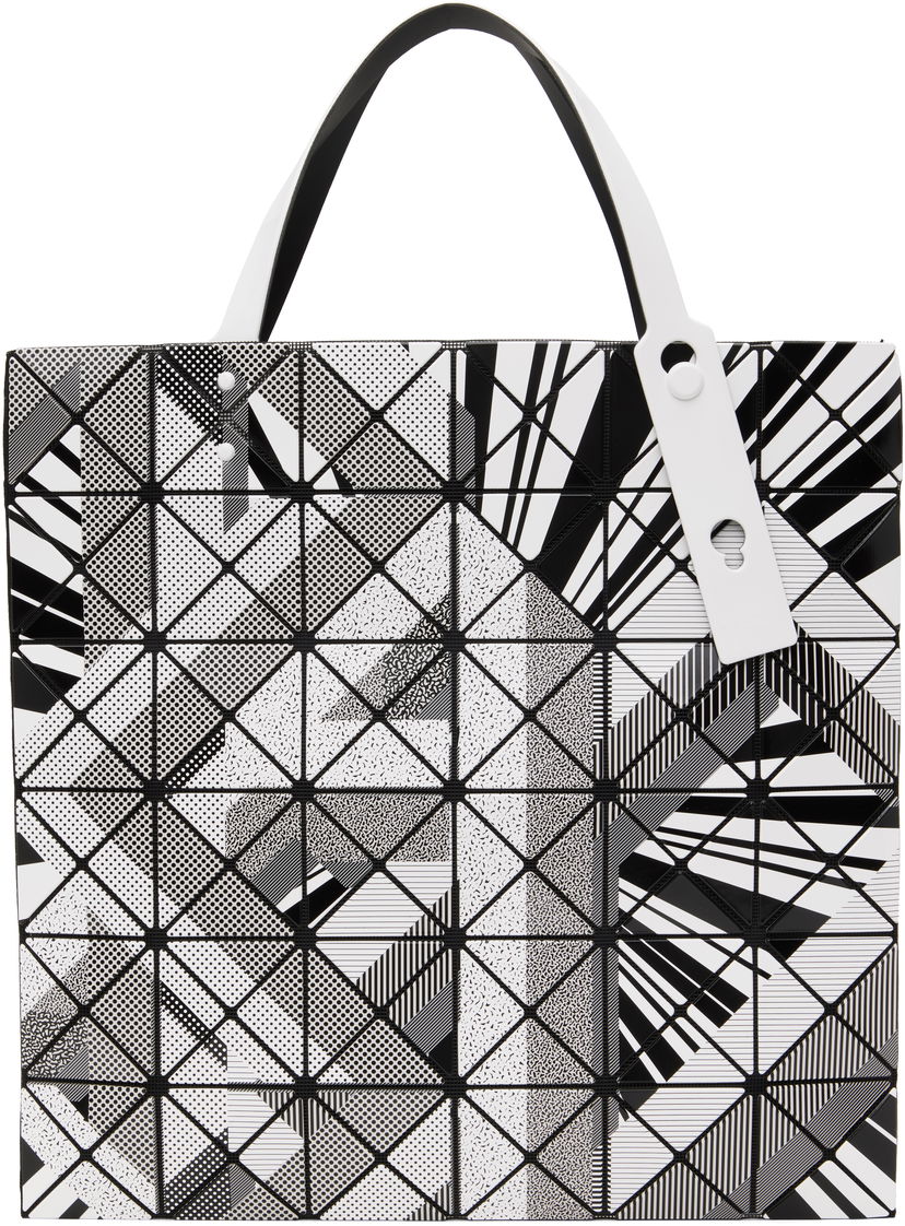 Tygpåse BAO BAO ISSEY MIYAKE Issey Miyake Manga Geometric Print Tote Bag Flerfärgad | BB56AG811