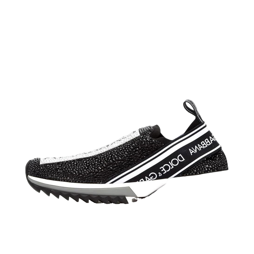 Sneakers och skor Dolce & Gabbana Sorrento Slip On Black Crystal W Svart | CK1644AZ1448S574