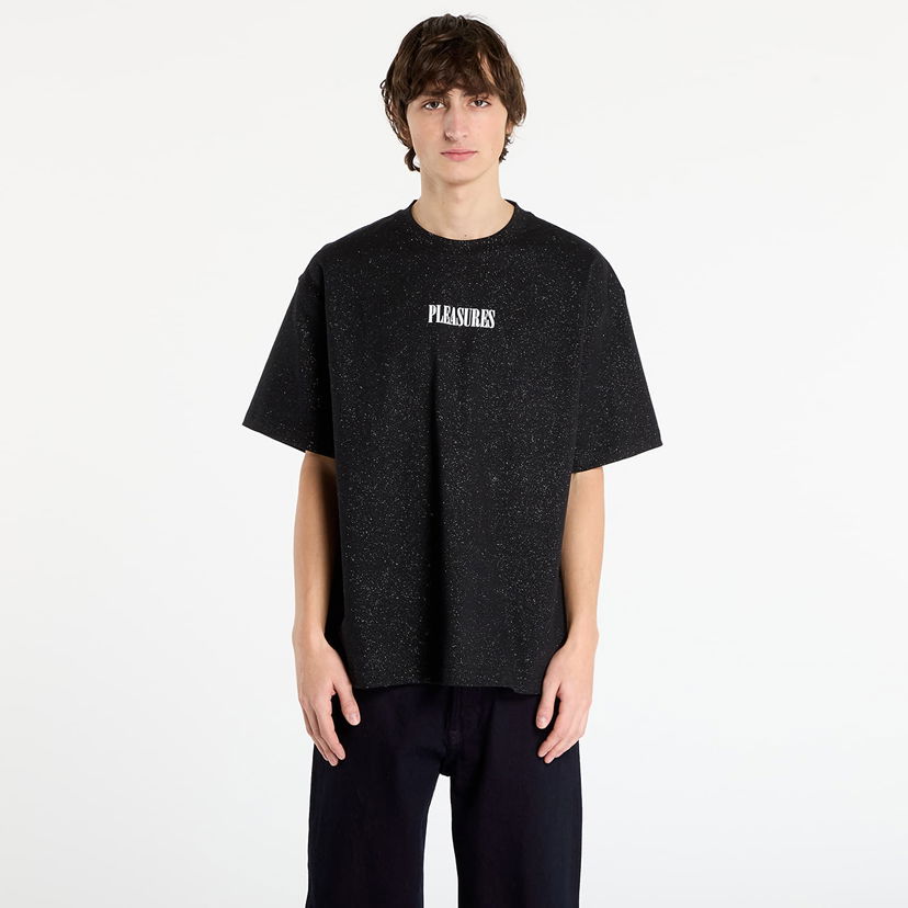 T-shirt Pleasures Starry Heavyweight T-Shirt Svart | P25F042-BLACK