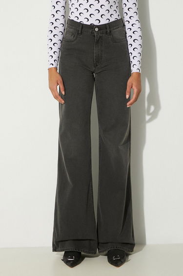 Jeans Coperni Wide Leg High-Waisted Denim Pants Grå | COPP95F2004, 0