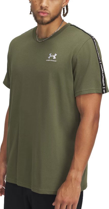 T-shirt Under Armour Under Armour Icon HWT Taping T-Shirt Grön | 1390300-390