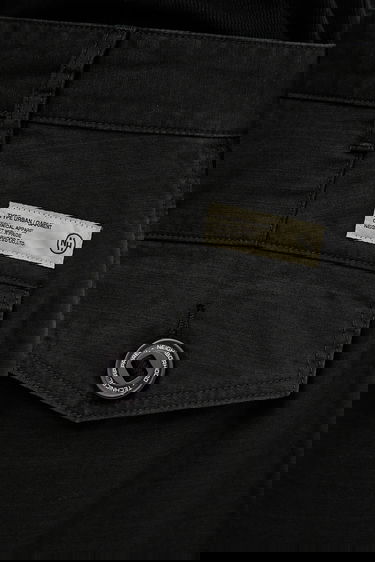 Cargo byxor Neighborhood NEIGHBORHOOD Wide Cargo Pants Svart | 251SPNH.PTM06, 4