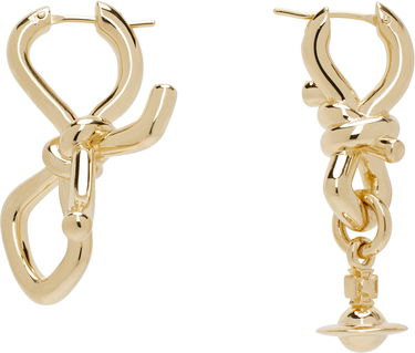 Örhängen Vivienne Westwood Vivienne Westwood Sage Knot Earrings Metallisk | 6202016U-02R001-, 0
