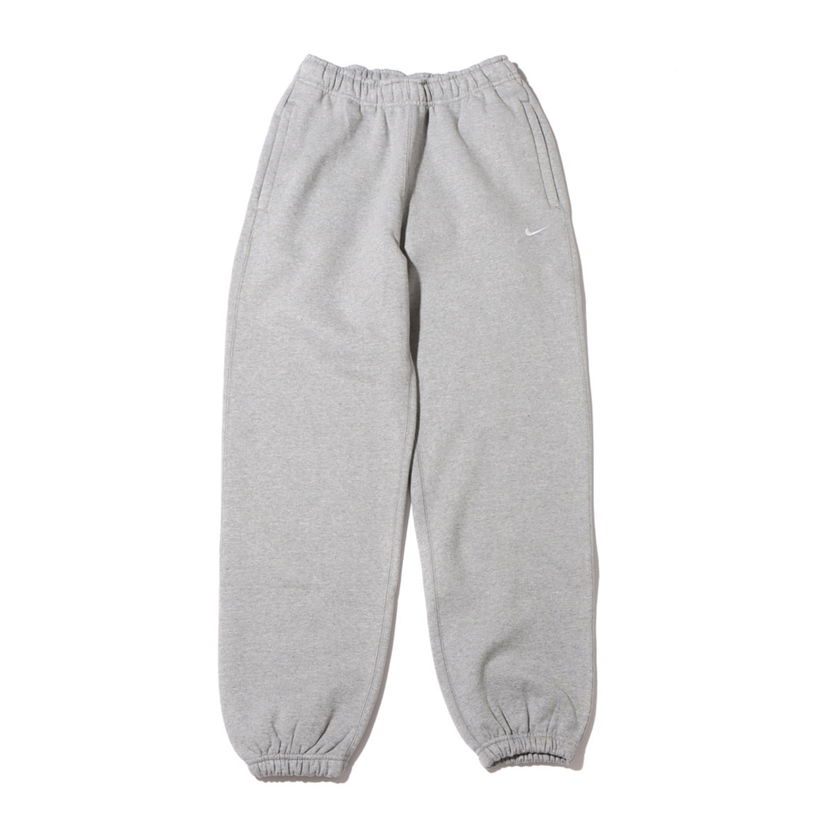 Träningsbyxor Nike Lab Solo Swoosh Fleece Sweatpants Grå | DA0334-063